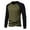 Z003-Army Green, variant on Men's Henley T Shirts Long Sleeve Button V-Neck Solid Color Basic Tees 2025 Fall Winter Stylish Lightweight Casual Workout Tops