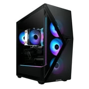 iBUYPOWER Slate MESH Gaming PC Desktop Computer Intel Core i7 14700F CPU, NVIDIA GeForce RTX 4060 8GB GPU, 32GB DDR5 RGB 5200MHz RAM, 1TB SSD, Windows 11 Home,Gamer Keyboard and Mouse-SMI7N4601