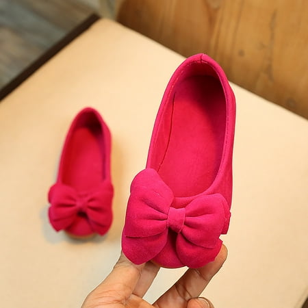 LEEy-World Toddler Sandals Girl Toddler Shoes Baby Girl Flower Decoration Leather Princess Shoes Soft Sole Toddler Shoes