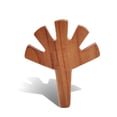 thumbnail image 3 of ZheElen Wooden Holder Shelves 5 Ports Bracket Portable Rack Decor Home Accessories, 3 of 6