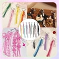 thumbnail image 5 of QZS Colorful Rope Keychain 12pcs Handwoven Nylon Rope Keychain Handbag Decoration Accessories for Outdoor Travel & Gift Giving, 5 of 7