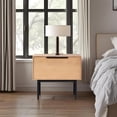 thumbnail image 5 of Origins by Alpine Modern Akira Nightstand, Light Oak, 5 of 8
