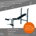 thumbnail image 4 of Soozier Incline Decline Weight Bench with Leg Extension and Barbell Rack, Adjustable Bench Press Weight Lifting Bench, 4 of 9