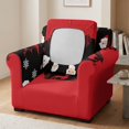 thumbnail image 3 of Chririnla Christmas 2 Piece Armchair Slipcovers, Elastane Fabric Chair Slipcover with Elastic Bottom, Washable for Living Room and Pet Protection, 3 of 8