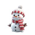 thumbnail image 2 of Christmas Ornaments Cute Snowman Acrylic Ornaments for Christmas Tree Decorations White Snowman with Hat Christmas Hanging Ornament Ornament Hanging Decorations for Christmas Tree Decor, 2 of 4