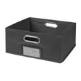 Niche Cubo HalfSize Foldable Fabric Storage Bin, Builtin Chrome