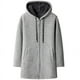 thumbnail image 5 of Cárdigan de punto coreano para hombre de otoño e invierno más suéter acolchado de terciopelo suéter de abrigo largo de moda, 5 of 5