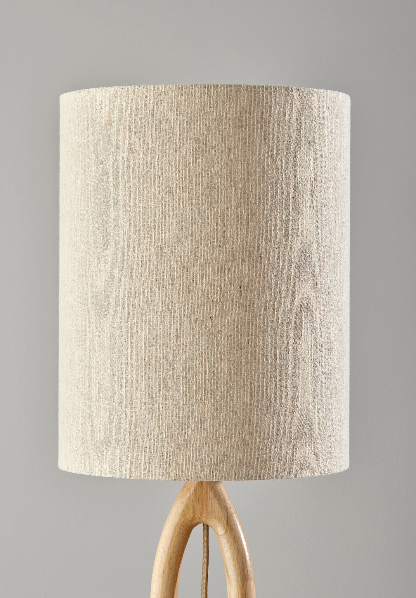 Adesso Mayfair 61" Decorative Floor Lamp with Textured Drum Shade