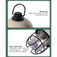 thumbnail image 4 of Advancent Luz de Camping, linterna Retro impermeable, luces colgantes de atenuación continua, lámparas recargables para exteriores, lámpara de Iluminación y accesorios Verde, 4 of 6