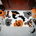 thumbnail image 2 of Fall Welcome Mat: Non-Slip Halloween Pumpkin Design, Decorative Indoor/Outdoor Floor Mat, 2 of 6