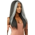 thumbnail image 5 of Outre Neesha Soft  Natural Synthetic Swiss Lace Front Wig NEESHA 203 (S1B/30), 5 of 7