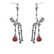 thumbnail image 3 of Smilebelle Pendientes de esqueleto como pendientes de Halloween para mujeres, pendientes de esqueleto de Halloween cuelgan para joyería gótica de Halloween, regalos para adolescentes y niñas, pendient, 3 of 4