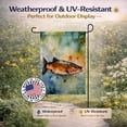 thumbnail image 5 of Brown Trout Garden Flag 11.25 in x 15.5 in, 5 of 7