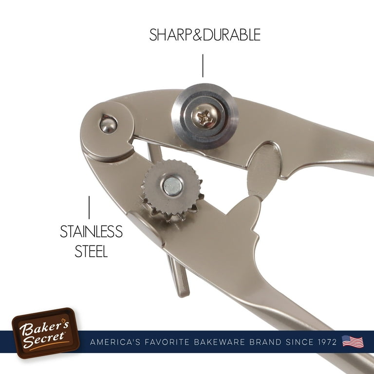 Baker's Secret Stainless Steel Heavy Duty Can Opener 6.6x2.3 Silver