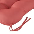 thumbnail image 4 of Greendale Home Fashions 20" x 20" Coral Outdoor Tufted Dining Seat Cushion, 4 of 8