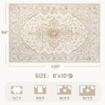 thumbnail image 2 of Alfombra MXSANYOO Vintage, 244 x 305 cm, lavable y antideslizante, 2 of 8