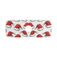 thumbnail image 7 of Yayeee Faucet Mat for Kitchen Sink 14.7" Diatomite Long Splash Guard Pad, Red Santa Hats Pattern, 7 of 7
