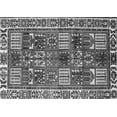 thumbnail image 1 of Ahgly Company Indoor Rectangle Persian Gray Traditional Area Rugs, 4' x 6', 1 of 1