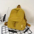 thumbnail image 4 of 1pc Corduroy Small Backpack, Casual Travel Backpack, Simple Fashion Backpack, 4 of 6