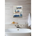 thumbnail image 5 of Bathroom Decor Wall Art Blue Bathroom Picture Canvas Prints Please Seat Yourself Stretched and Framed Ready to Hang for Bathroom Wall Decor 16x20inch, 5 of 5