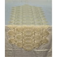 thumbnail image 4 of Doily Boutique Table Runner in Ivory Victorian Lace Size 60 x 16 inches Handmade, 4 of 4