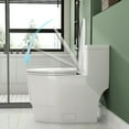 thumbnail image 3 of WM-91003 17" Comfort Height Dual-Flush Toilet Modern Elongated One-Piece Toilet for Floor Mounted Glazed Surface (Seat Included), 3 of 13