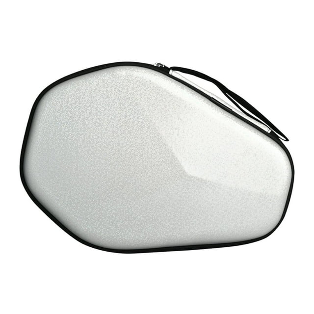jinwen Housse de Raquette de Pickleball pour Voyage Entraînement Intérieur Blanc