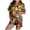 Army Green, variant on Weebloom Halloween Soft Pajamas For Women Pumpkin Leisure Silk Satin Short Sleeve Button Down Tops And Shorts Set Sleepwear Nightwear Pjs Loungewear Light Yellow M