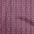 thumbnail image 1 of oneOone Velvet Pink Fabric Block Dress Material Fabric Print Fabric By The Yard 58 Inch Wide-H0, 1 of 1
