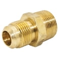 thumbnail image 2 of Thrifco 6948016 #48 3/8 Inch x 3/4 Inch Brass Flare MIP Adapter, 2 of 3