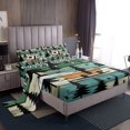 thumbnail image 1 of Erosebridal Happy Camping Full Sheet Sets, RV Car Bedding Full Size, Camper Theme Decor, 4 Pieces, 1 of 7