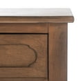 thumbnail image 6 of SAFAVIEH Allura Solid Rustic 1 Drawer Accent Table, Brown, 6 of 7