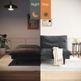 thumbnail image 3 of LLappuil 71" Corduroy Futon Convertible Sofa Bed, Loveseat Sleeper Sofa Couch for Living Room Apartment Gray, 3 of 9