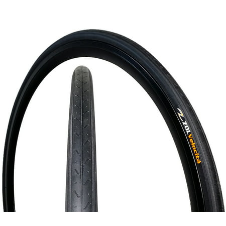 Zol Velocita Road Wire Bike Bicycle Tire 700x23C Z1179W (Best Road Bike Tires 700x23c)