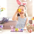 thumbnail image 4 of Easter Decorations for Home, Easter Table Centerpiece Signs, Wooden Easter Decoration, Tabletop Decor for Party Spring Summer Holiday,7.8*3.9in, 4 of 4