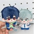 thumbnail image 2 of Anime ALIEN STAGE Ivan Till muñeco de peluche de dibujos animados cuerpo de estrella de mar Cosplay 10cm juego juguetes de peluche muñecas colgante llavero regalo, 2 of 4