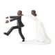 thumbnail image 2 of Toppers de pastel de boda Figuras de novia y novio Romántico Divertido para Valentín, 2 of 9