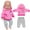 D Kids Toys, variant on Limited Time Deal karymi Doll Clothes for 14-18 Inch Doll New Doll Clothes Outfits for 35-45 Cm Doll Sweet Doll Clothes New Dress Hat Dress-Up Fashion Doll Clothes Accessories Family Gifts