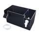 thumbnail image 3 of Cajón de filtro para acuario, caja de filtro de goteo de agua transparente, caja de filtro para acuario, Negro 18x105x10cm, 3 of 9