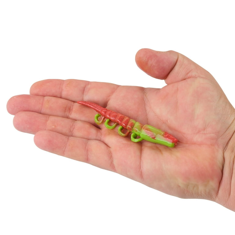 Berkley Gulp!® Saltwater Turbo Shrimp, 4 in, Nuclear Chicken