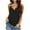Black, variant on MRULIC tank tops women Women Fashion Solid Color Sexy Lace V-neck Camisole Vest Tank Top Womens tank tops Beige + US:12-14