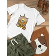 thumbnail image 3 of Unicorn Donut With Candycorn T-Shirt Toddler -Image by Shutterstock,  3 Toddler, 3 of 4