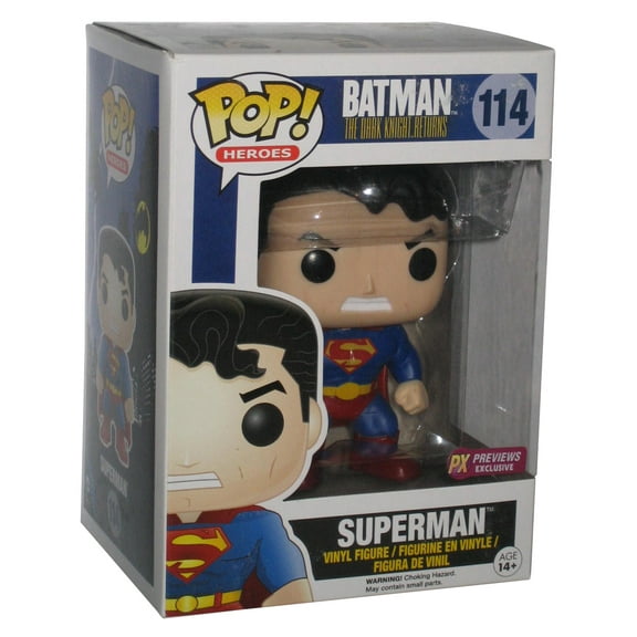 DC Heroes Dark Knight Returns Superman Funko POP! Vinyl Figure 114 - (PX Previews Exclusive)