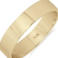 thumbnail image 3 of SZUL Women's 4mm Flat Wedding Band in 14K Yellow Gold, 3 of 4