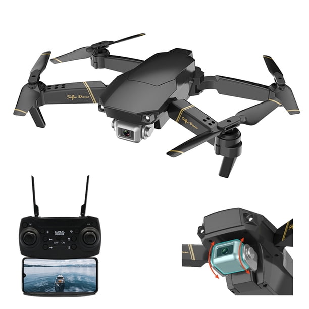 Worallymy Plegable Drone HD Cámara Gran Angular Aéreo Quadcopter WiFi FPV 4K Avión Juguete para Niños Adultos Worallymy JD735802821