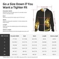 thumbnail image 5 of Lsque Golden Dice UPF 50+ Lightweight Sun Protection Men's Women's Long Sleeve Shirt, Hoodie Performance -Medium, 5 of 9