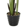 thumbnail image 5 of DecMode 57" Artificial Bird of Paradise Plant in Realistic Leaves and Black Plastic Pot, 5 of 8