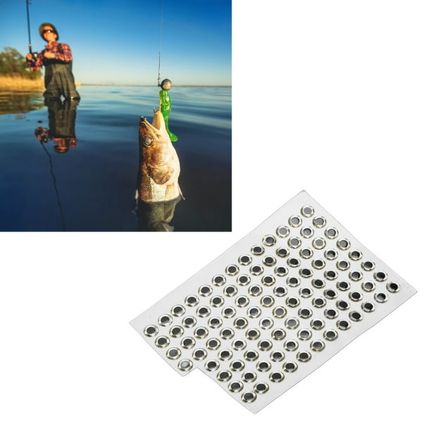 Ojos De Señuelo De Pesca, Ojos De Falsos, Colores Brillantes, Fácil De Usar Para Bricolaje Para Cebos