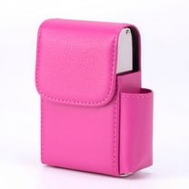 GASTROPOD Cigarette Case, Wallet PU Leather with Lighter Holder Cigarette Storage Holder Pocket Box Container