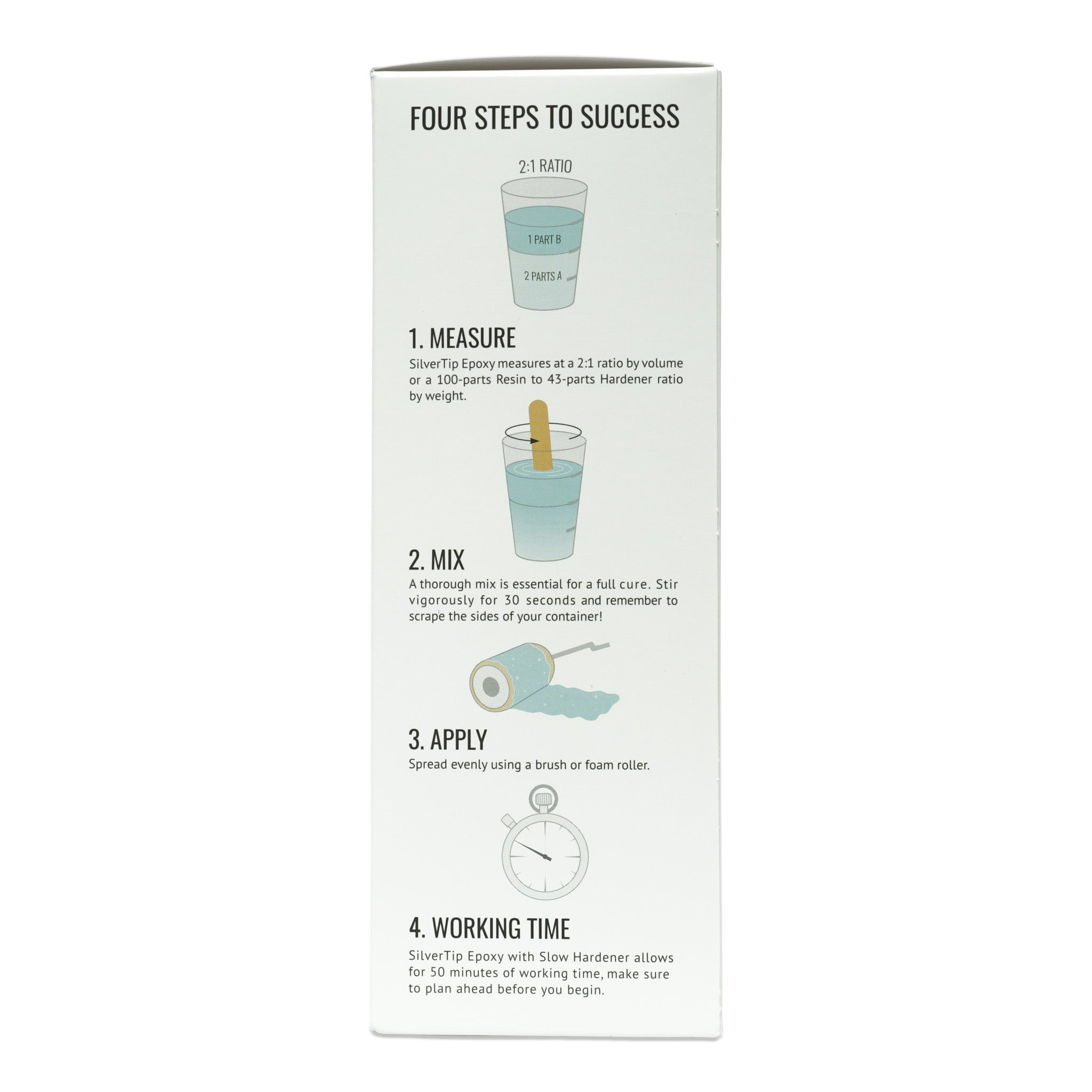 System Three SilverTip Epoxy with Slow Hardener, 1.5-Quart